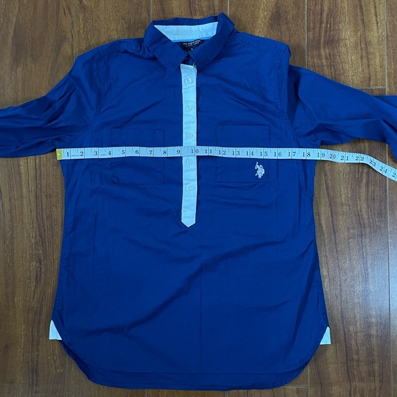 U.S. POLO ASSN. Long Sleeve Polo Casual Shirt S - Picture 9 of 12